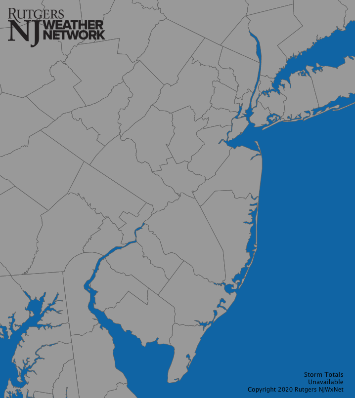 New Jersey Radar: Storm Total Precipitation